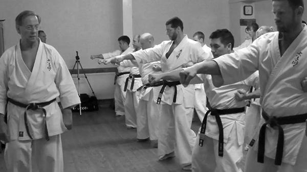 Kaicho Bernard Creton – dojo training
